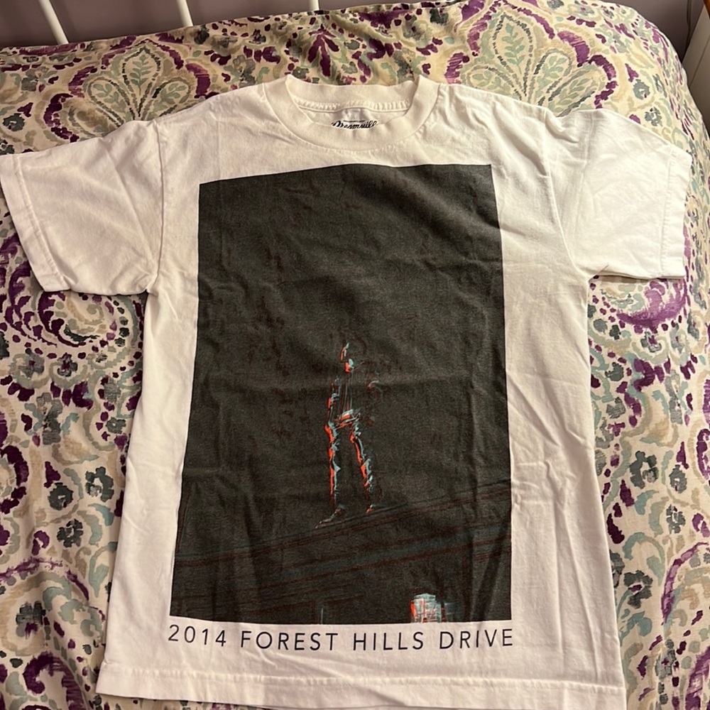 VINTAGE J. Cole 2014 Forest Hills Drive Tour T-Shirt Size S